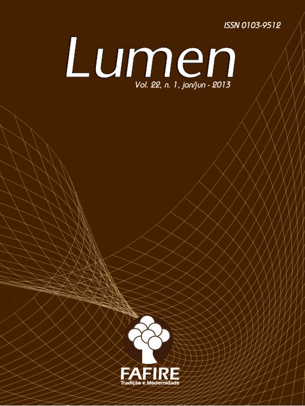 Lumen, v.22, n.1, 2013