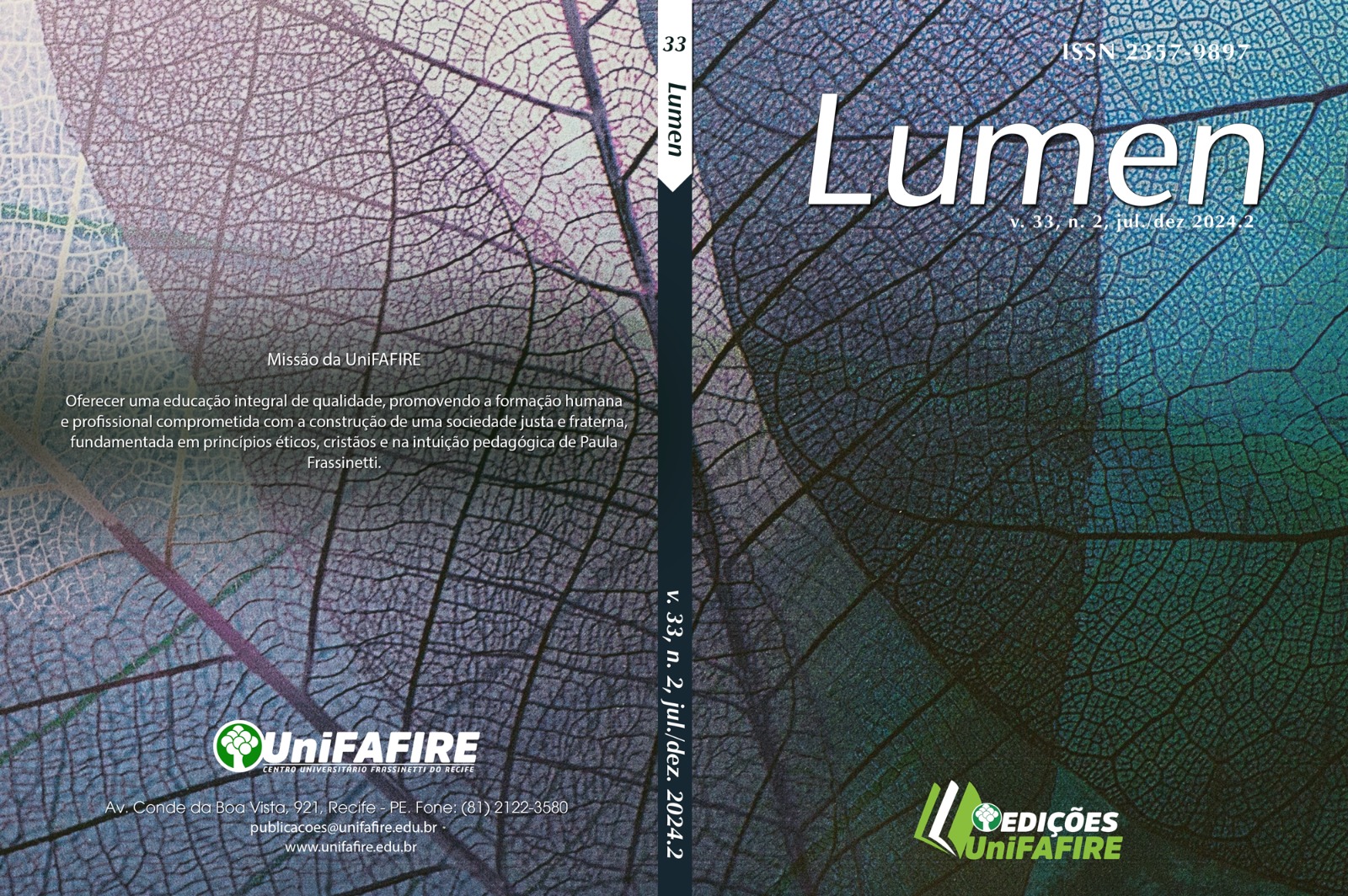 					Visualizar v. 33 n. 2 (2024): Lumen
				